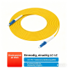 3m LC-LC SingleMode Duplex Glascable, Telecom kwaliteit, 1 kern